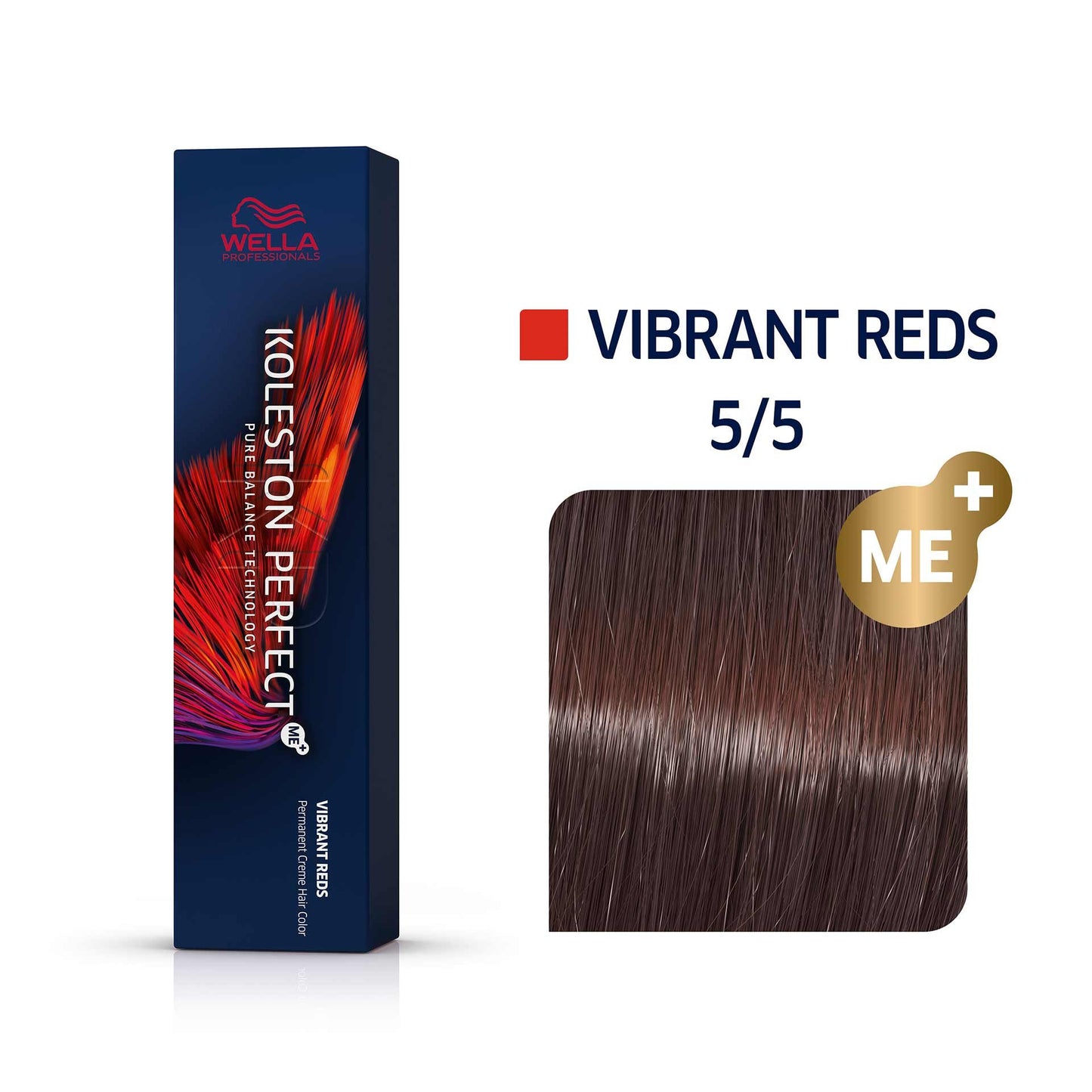 Wella Professionals Wella Professionals Koleston Perfect Me+ Permanente Haarfarbe 5/5 Light Brown Red Violet