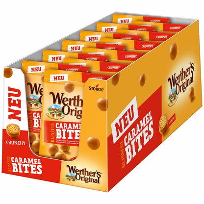 Werther's Original Blissful Caramel Bites Crunchy 140g - Candyshop.ch