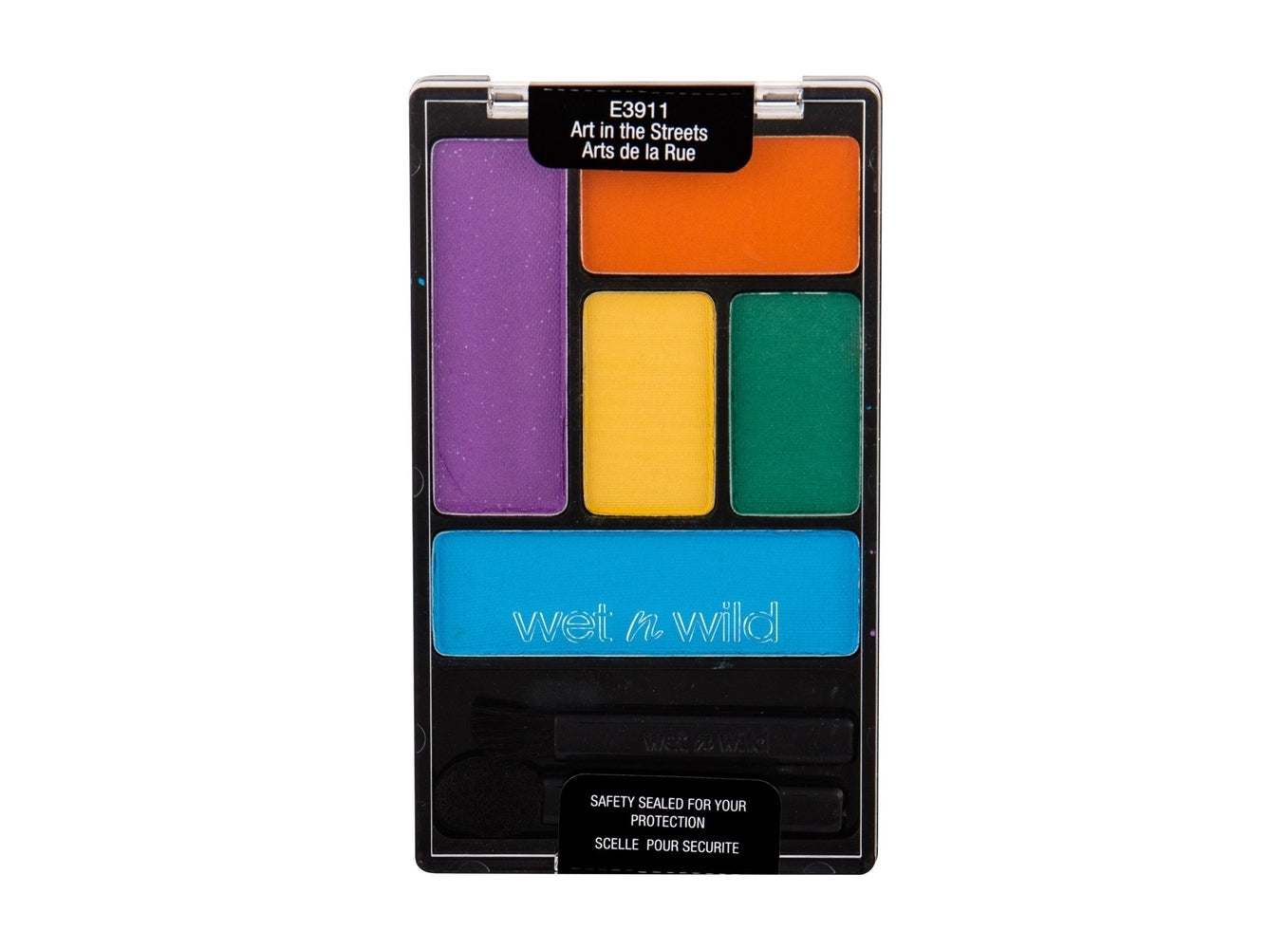 Wet n Wild Wet n Wild, Color Icon, Lidschattenpalette, E3911, Kunst auf der Straße, 5 Schattierungen, 6 g Regular