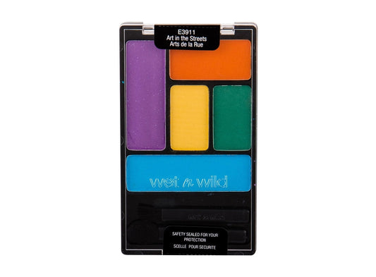 Wet n Wild Wet n Wild, Color Icon, Lidschattenpalette, E3911, Kunst auf der Straße, 5 Schattierungen, 6 g Regular