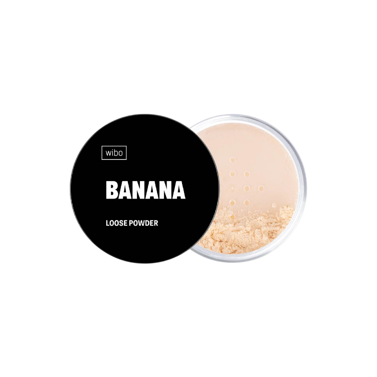 Wibo Banana Loses Fixierpuder 5 g – Mattierender, durchscheinender Teint für Damen