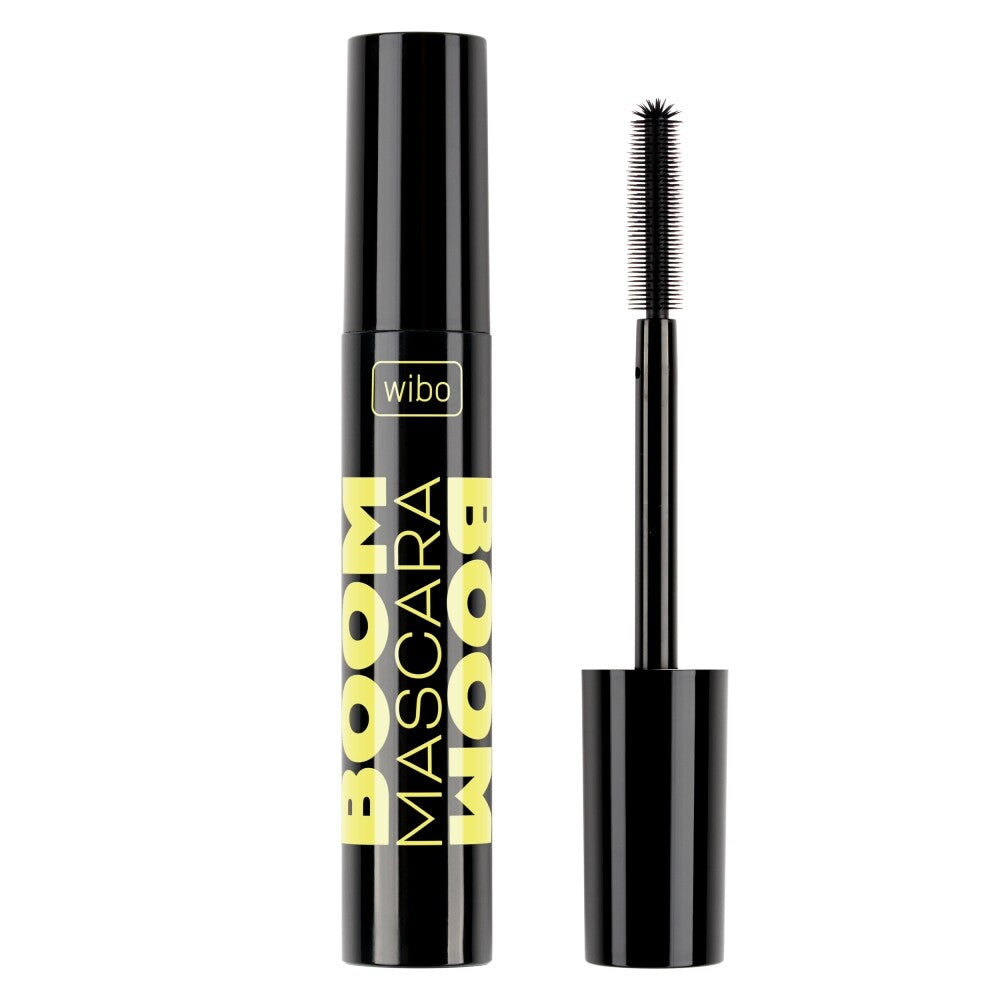 Wibo Wibo, Boom Boom, Volumen, Wimperntusche, Schwarz, 11 ml Regular