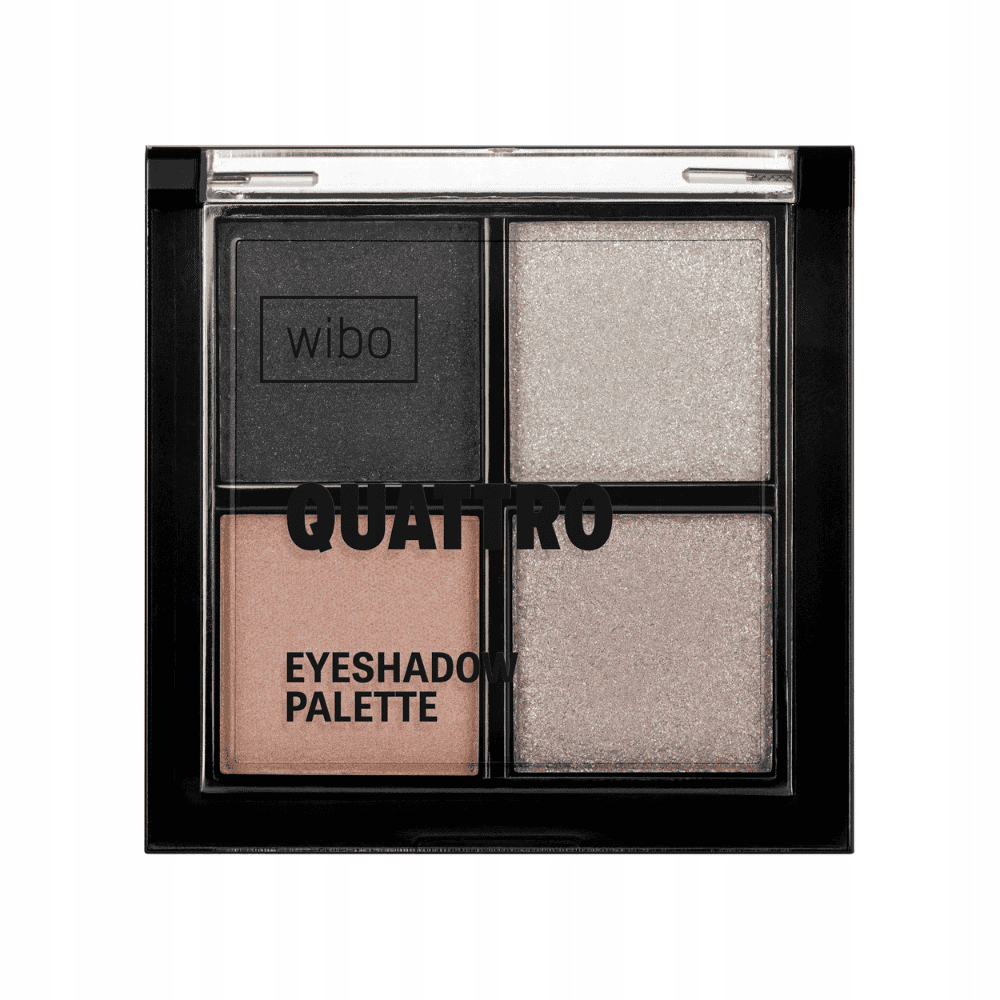 Wibo Wibo, Quattro, Lidschattenpalette, 04, 4 Schattierungen, 6 g Regular