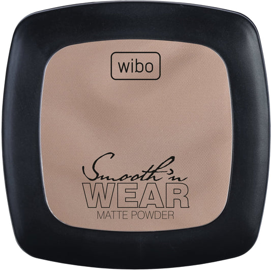 Wibo Wibo, Smooth'n Wear, Mattierend, Kompaktpuder, 02, 7 g Regular