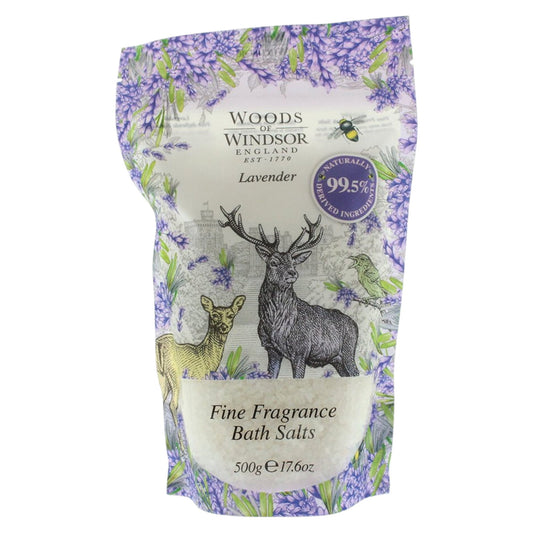 Woods Of Windsor Woods Of Windsor, Lavender, Natürlich, verjüngt, Lavendel, Badesalz, 500 g Regular