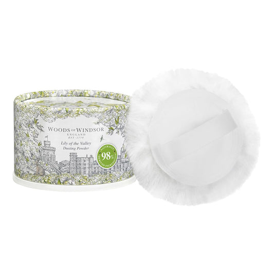 Woods Of Windsor Lily Of The Valley Körperpuder 100g – Sanfte Pflege für Damen