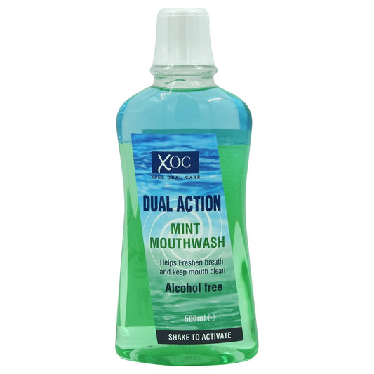 XOC Mundwasser XOC, Mouthwash, Mint, Fresh Breath, 500 ml Regular