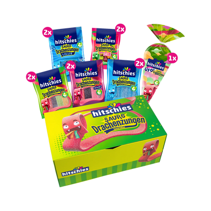 Hitschies Saure Drachenzungen Box 1281 g