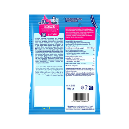 hitschies Saure Drachenzungen brizzl Bälle blau 100g