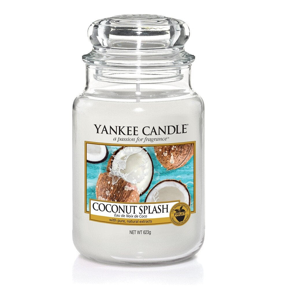 Yankee Candle Yankee Candle, Coconut Splash, Duftkerze, 623 g Regular