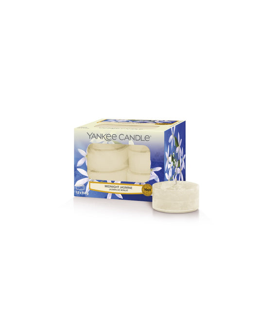 Yankee Candle Yankee Candle, Midnight Jasmine, Teelichter, 12 stk, 9.8 g Regular