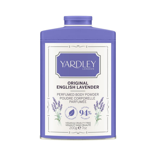 Yardley Yardley, English Lavender, Beruhigend, Körperpuder, 200 g Regular