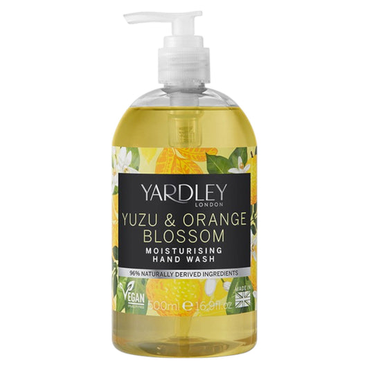 Yardley Yardley, Yuzu & Orange Blossom, Reinigung, Handgel, 500 ml Regular