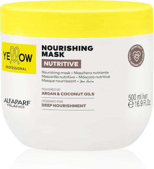 Yellow Professional Yellow Professional, Nourishing Mask, Haarbehandlungs-Crememaske, Nahrhaft, 500 ml *Tester