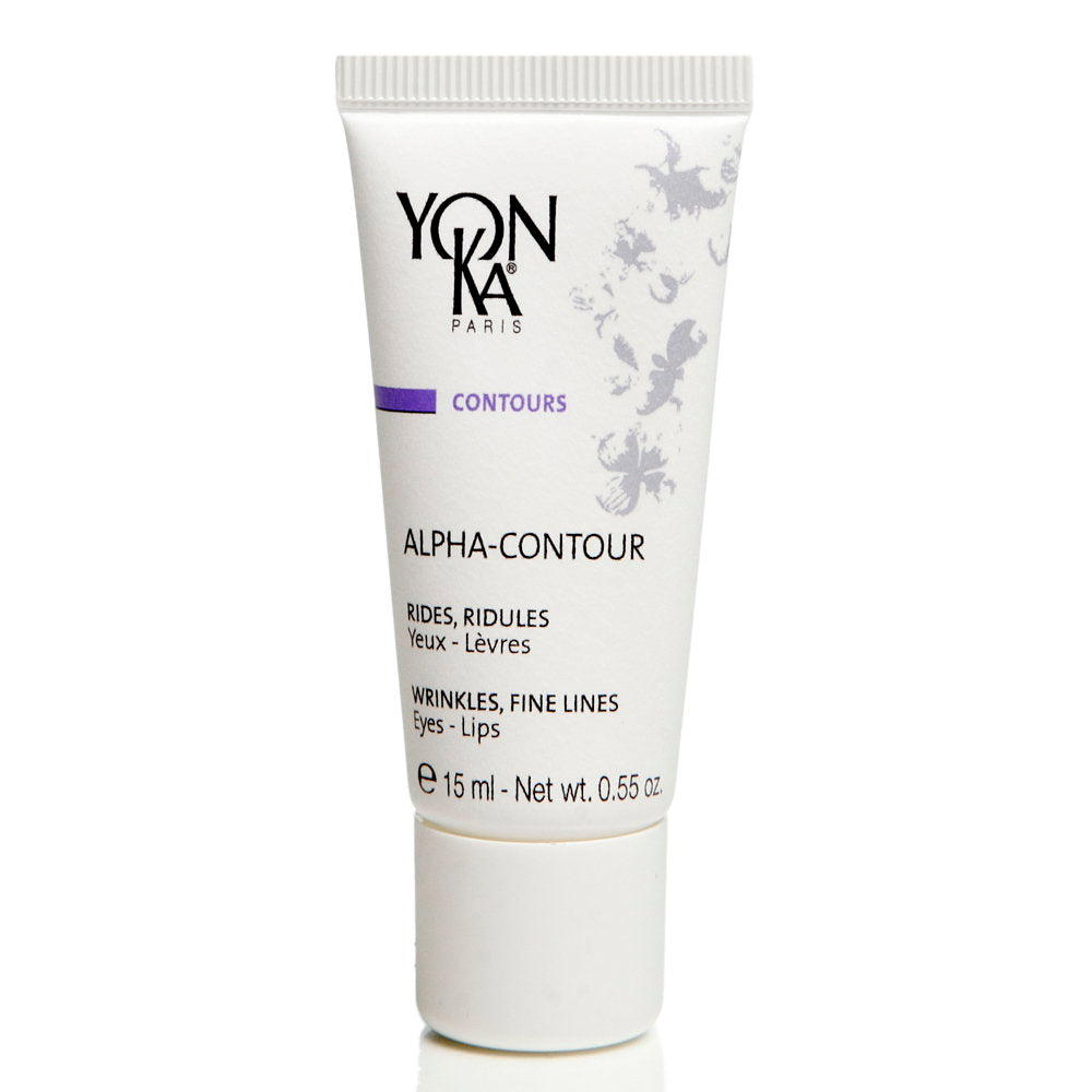 YonKa YonKa, Alpha-Contour, Hydratisierend, Nacht, Sahne, Für Augen & Lippen, 15 ml *Tester