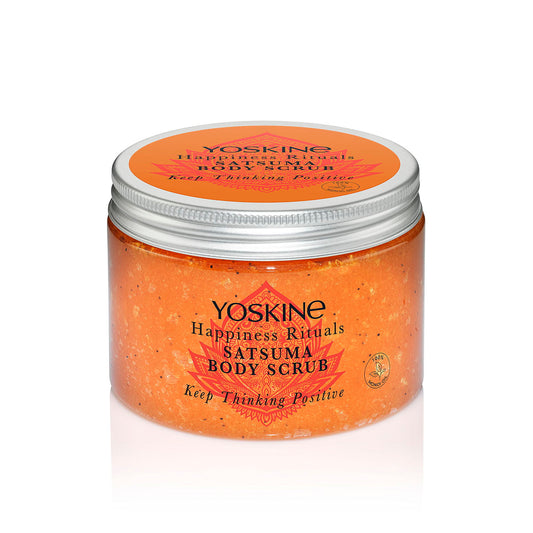 Yoskine Yoskine, Happiness Rituals, Satsuma, Schälen, Körperpeeling, 300 ml Regular