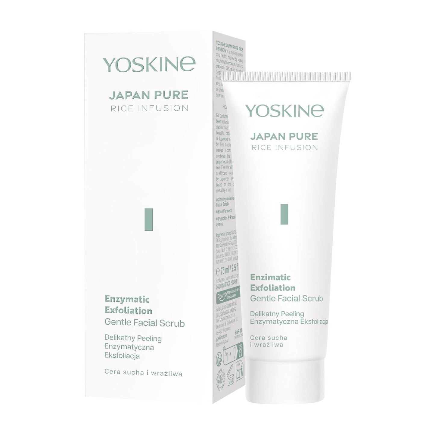 Yoskine Yoskine, Japan Pure, Reisinfusion, Peeling, 75 ml Regular
