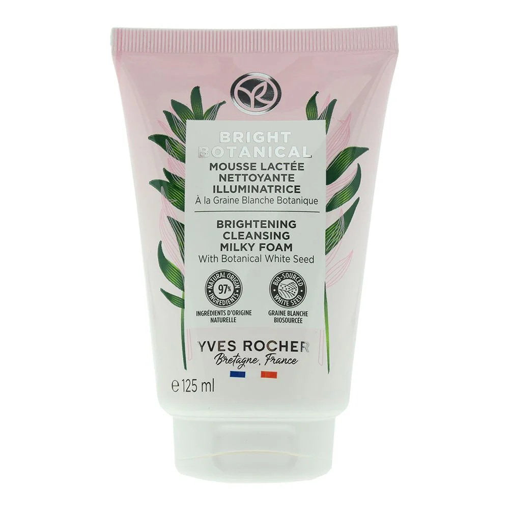 Yves Rocher Yves Rocher, Bright Botanical, Aufhellung, Reinigungsmilch, Für das Gesicht, 125 ml Regular