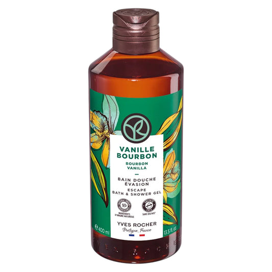 Yves Rocher Vanille Bourbon Duschgel 400 ml – Sanfte Reinigung für alle Hauttypen