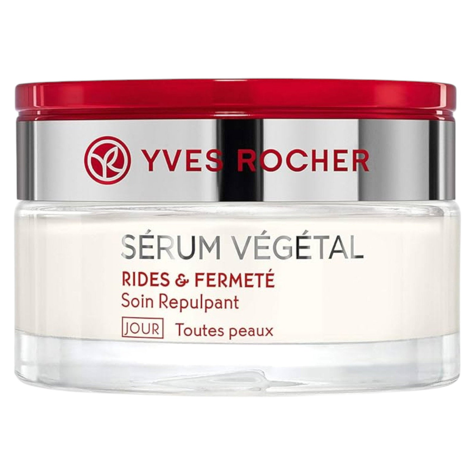 Yves Rocher Yves Rocher, Serum Vegetal, Festigkeit & Anti-Falten, In der Nacht, Sahne, Für das Gesicht, SPF 20, 50 ml Regular