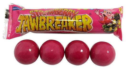 ZED Candy Jawbreakers Strawberry 4er - Candyshop.ch