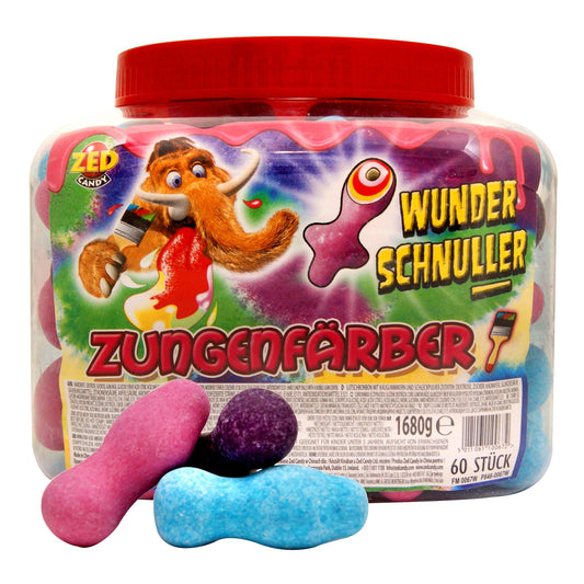 ZED Candy Mammouth Wunderschnuller Zungenfärber - Candyshop.ch