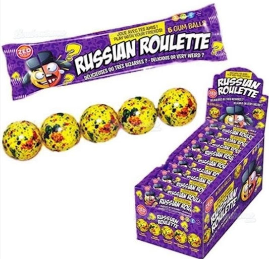 ZED Candy Russisch Roulette 5 Kaugummi Kugeln - Candyshop.ch