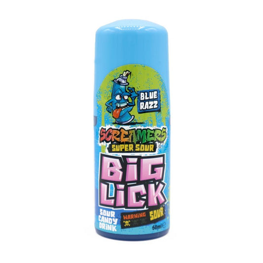 ZED Candy Screamers Big Lick Blue Razz 60ml - Candyshop.ch