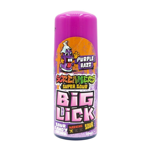 ZED Candy Screamers Big Lick Purple Razz 60ml - Candyshop.ch
