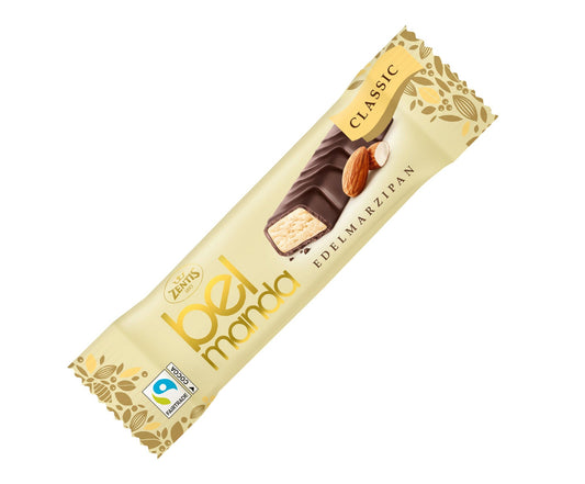 Zentis Belmanda Classic Marzipan-Riegel 40 g mit dunkler Schokolade