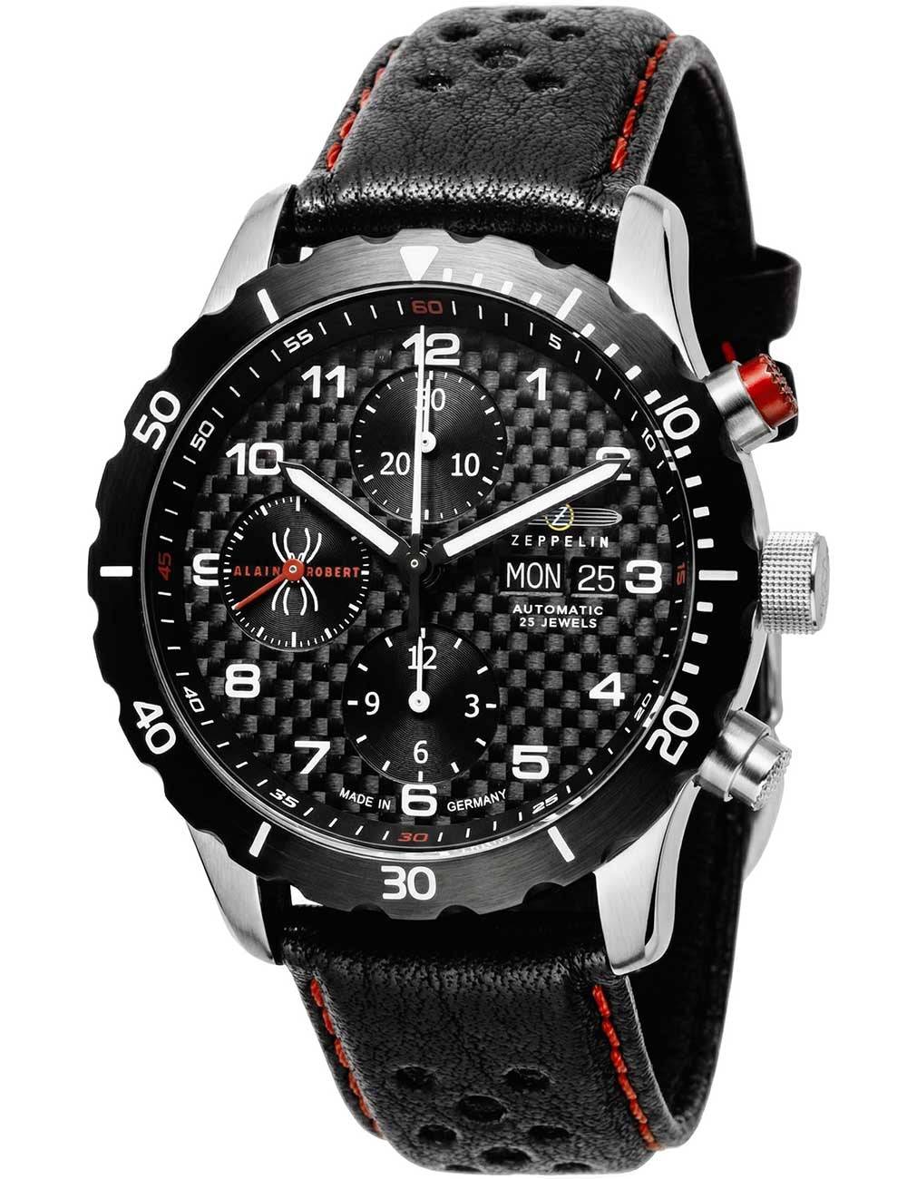 ZEPPELIN 72162 Chronograph Armbanduhr 20 mm