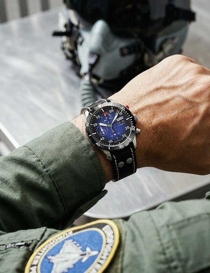 ZEPPELIN 72183 Chronograph Armbanduhr 46 mm ansicht-3