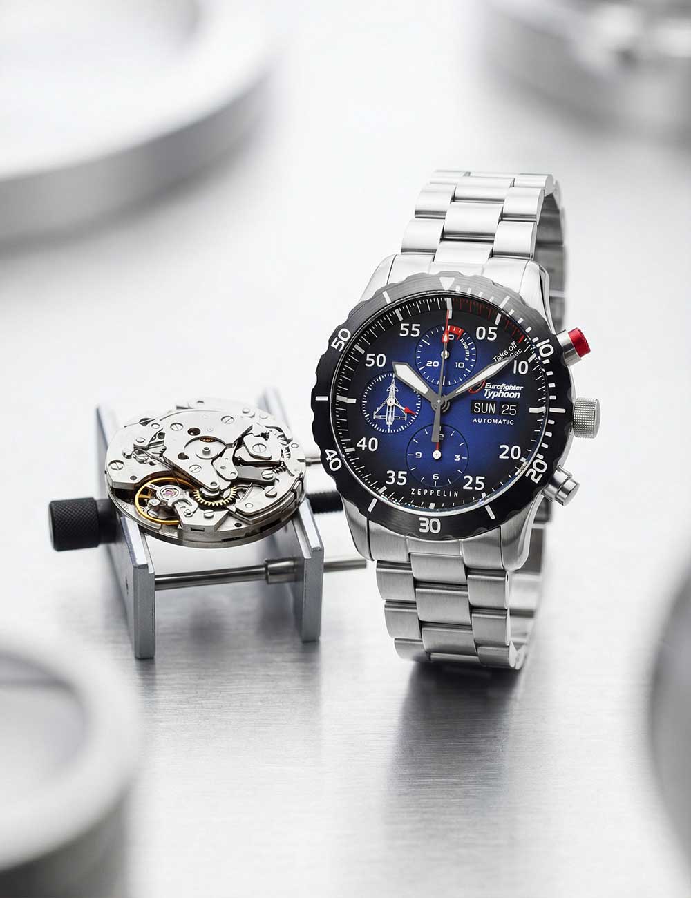 ZEPPELIN 7218M3 Chronograph Armbanduhr 30 mm