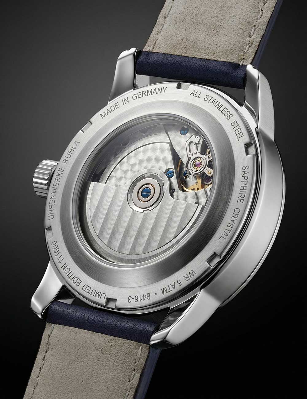 ZEPPELIN 84163 Analoguhr Armbanduhr 46 mm ansicht-2