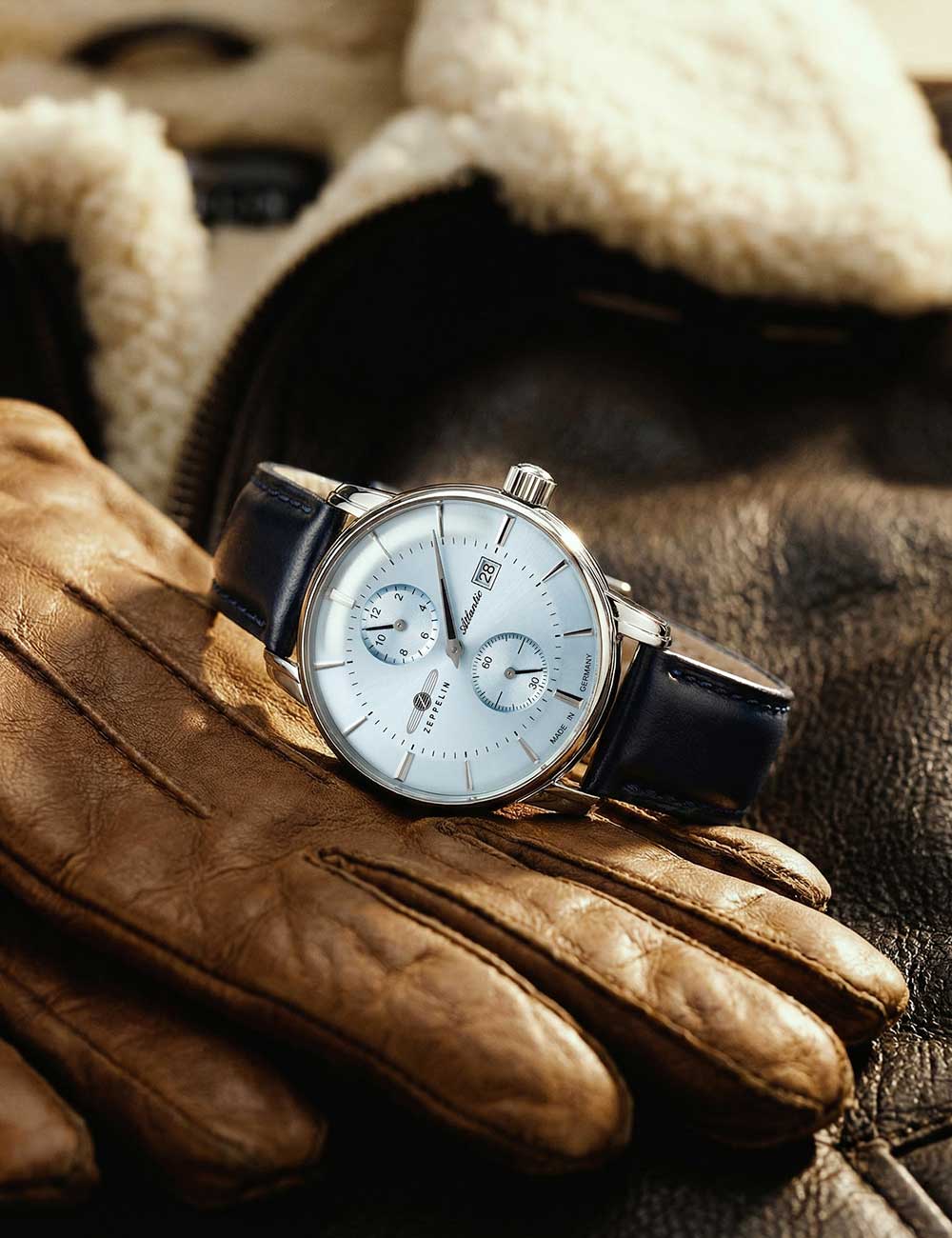 ZEPPELIN 84263 Analoguhr Armbanduhr 38 mm ansicht-3