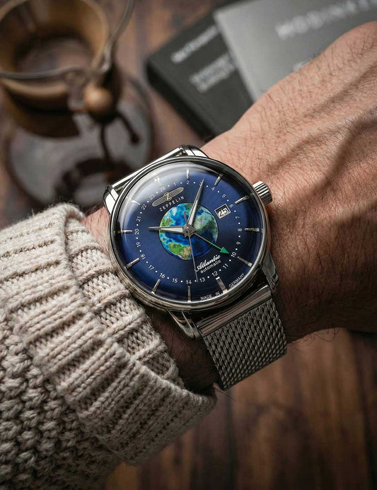ZEPPELIN 8468M3 Analoguhr Armbanduhr 38 mm