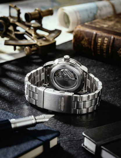 ZEPPELIN 8468MB1 Analoguhr Armbanduhr 43 mm ansicht-3