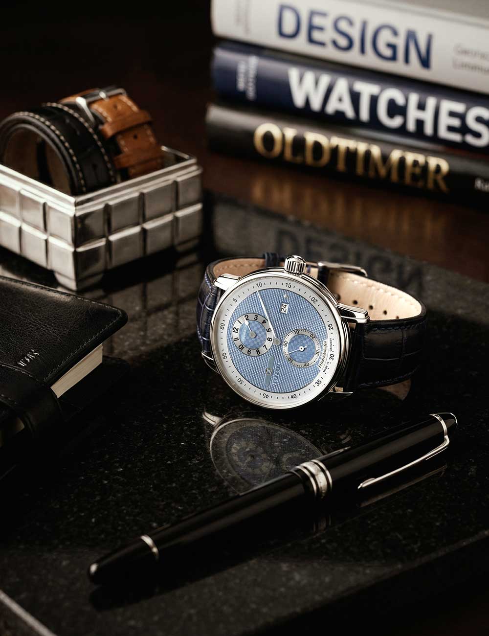 ZEPPELIN 85223 Analoguhr Armbanduhr 38 mm ansicht-2