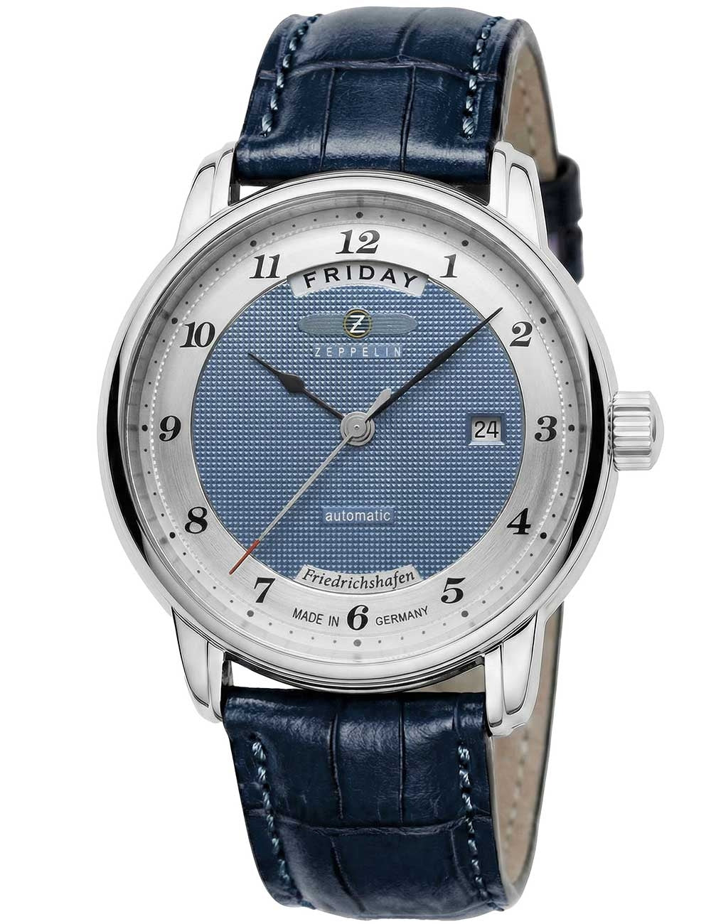 ZEPPELIN 8562-3 Analoguhr Armbanduhr 43 mm ansicht-3