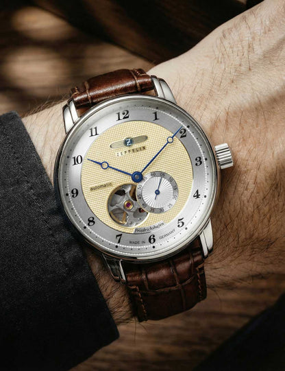 ZEPPELIN 85665 Analoguhr Armbanduhr 38 mm ansicht-3