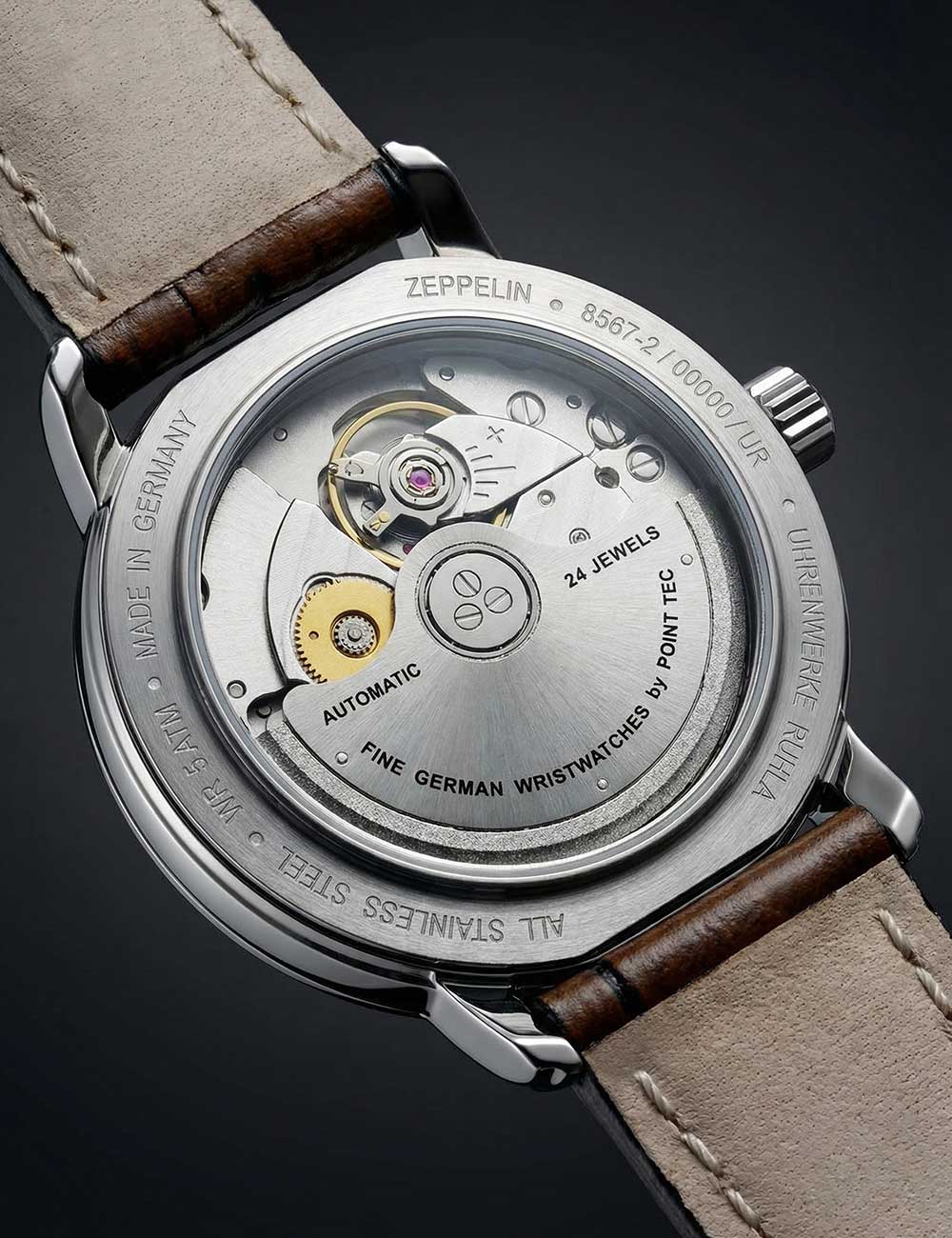 ZEPPELIN 85672 Chronograph Armbanduhr 34 mm ansicht-2