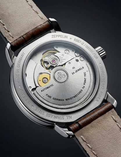 ZEPPELIN 85672 Chronograph Armbanduhr 34 mm ansicht-2
