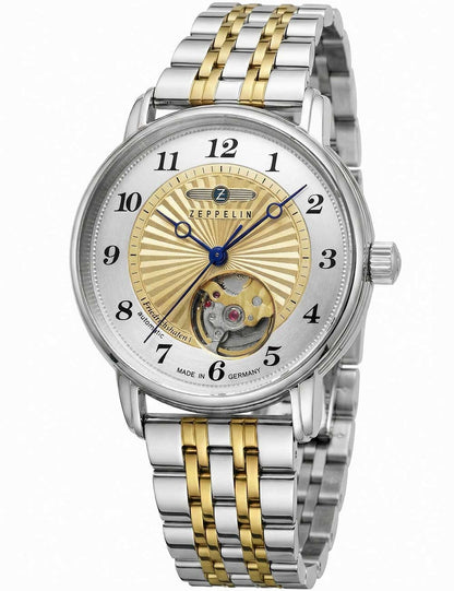 ZEPPELIN 8567M-5 Chronograph Armbanduhr 43 mm ansicht-3