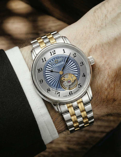 ZEPPELIN 8567M3 Analoguhr Armbanduhr 38 mm ansicht-3