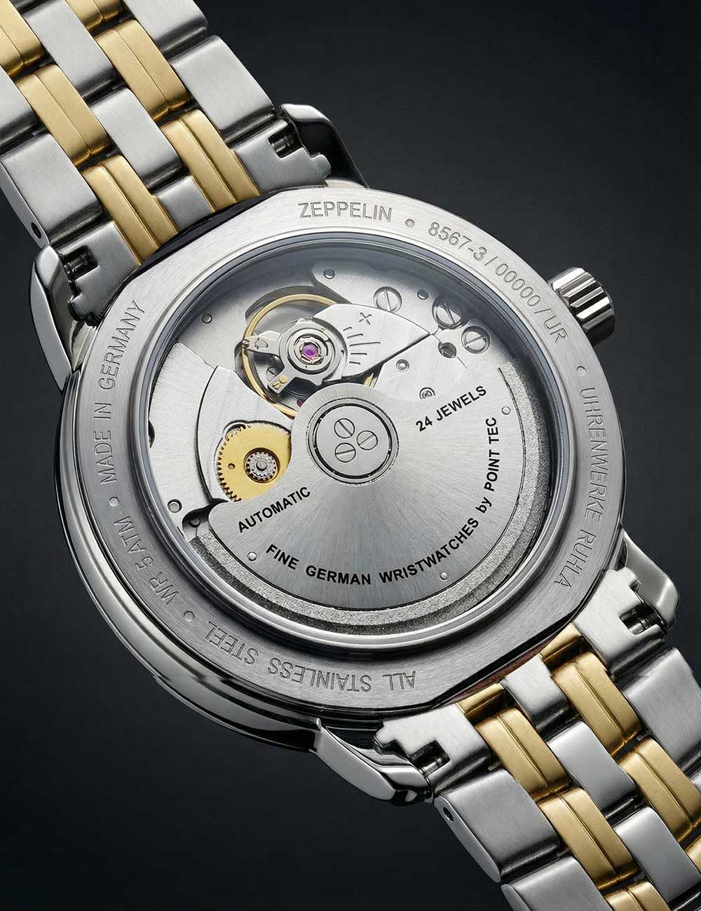ZEPPELIN 8567M3 Analoguhr Armbanduhr 38 mm