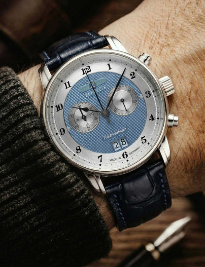 ZEPPELIN 85843 Chronograph Armbanduhr 46 mm ansicht-2
