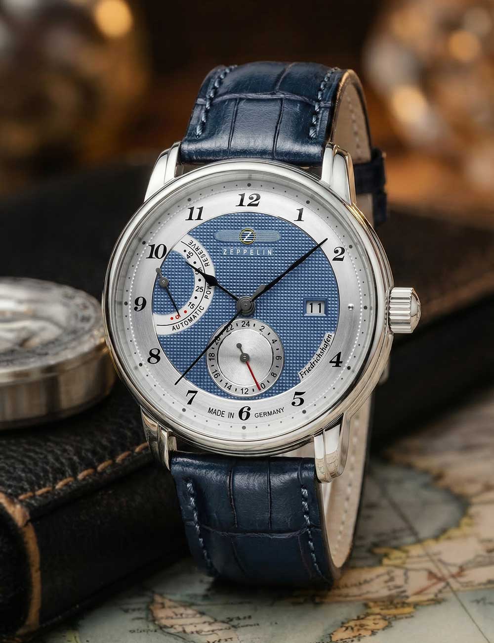 ZEPPELIN 85903 Analoguhr Armbanduhr 38 mm ansicht-2