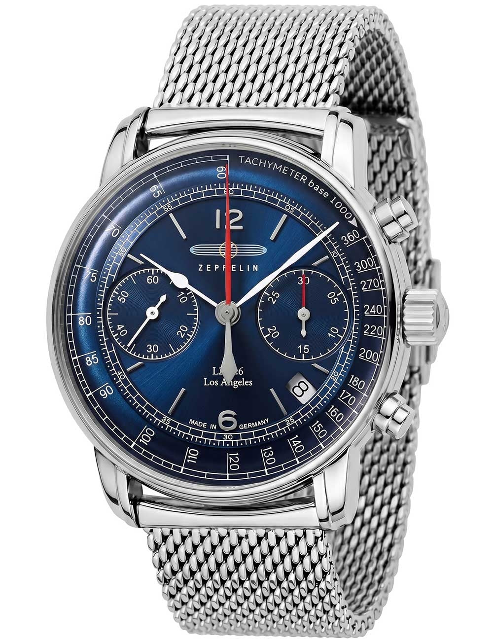 ZEPPELIN 8614M3 Chronograph Armbanduhr 38 mm ansicht-3