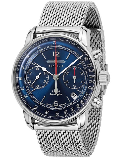 ZEPPELIN 8614M3 Chronograph Armbanduhr 38 mm ansicht-3