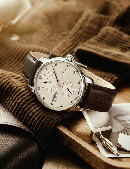 ZEPPELIN 86225 Analoguhr Armbanduhr 46 mm ansicht-2